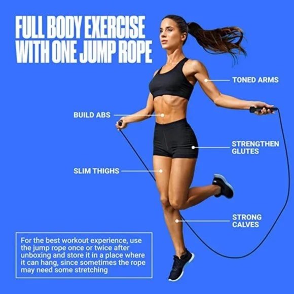 Black Jump Rope - Picture 2 of 4